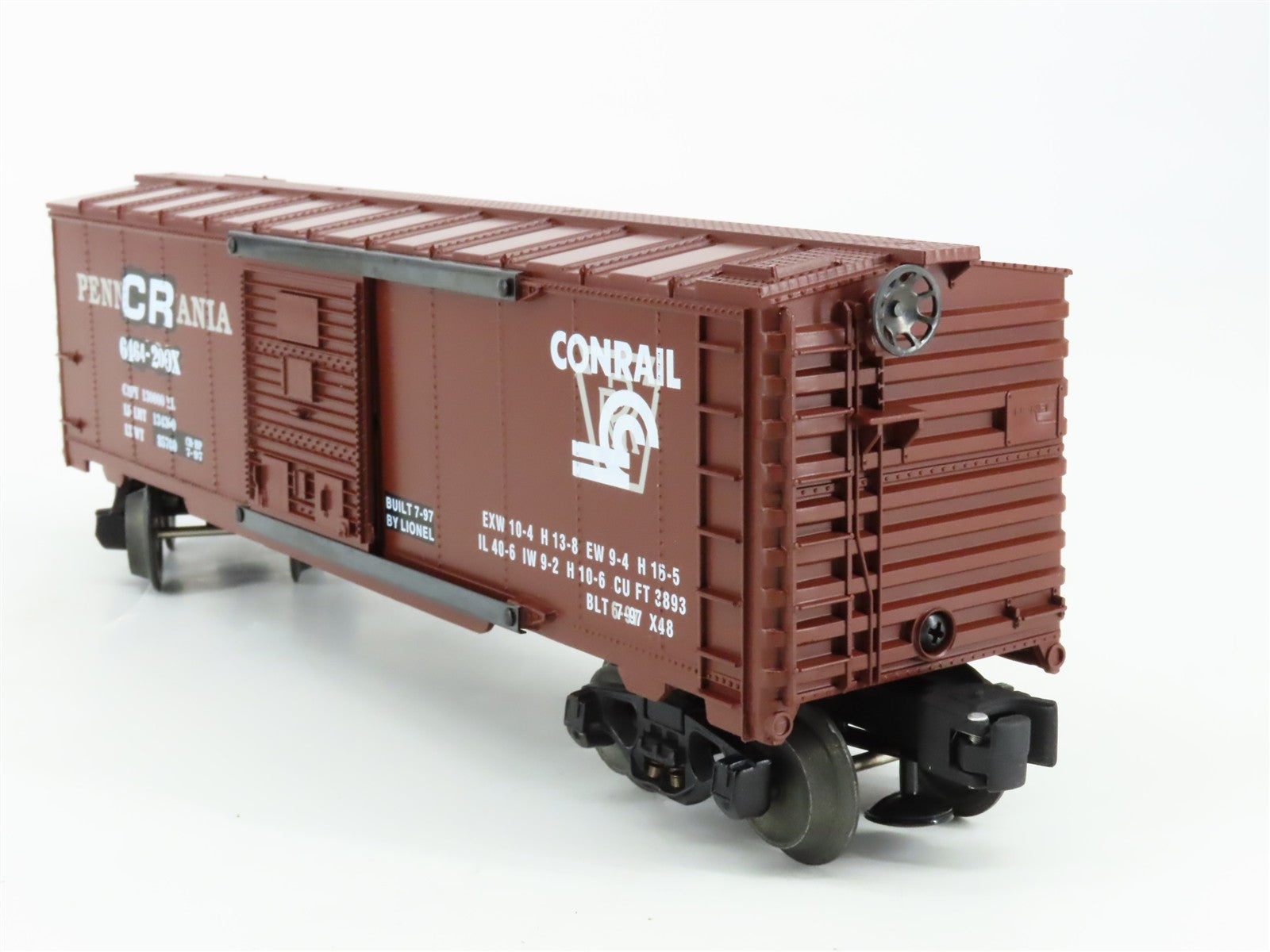 O Scale Lionel 6-19288 Pennsylvania 40' Over-Stamp Box Car 6464-200X RTR