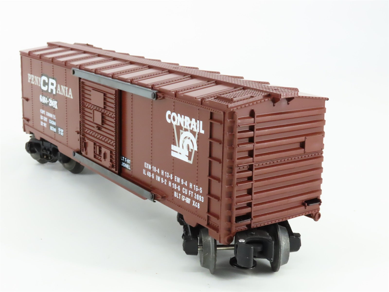 O Scale Lionel 6-19288 Pennsylvania 40' Over-Stamp Box Car 6464-200X RTR