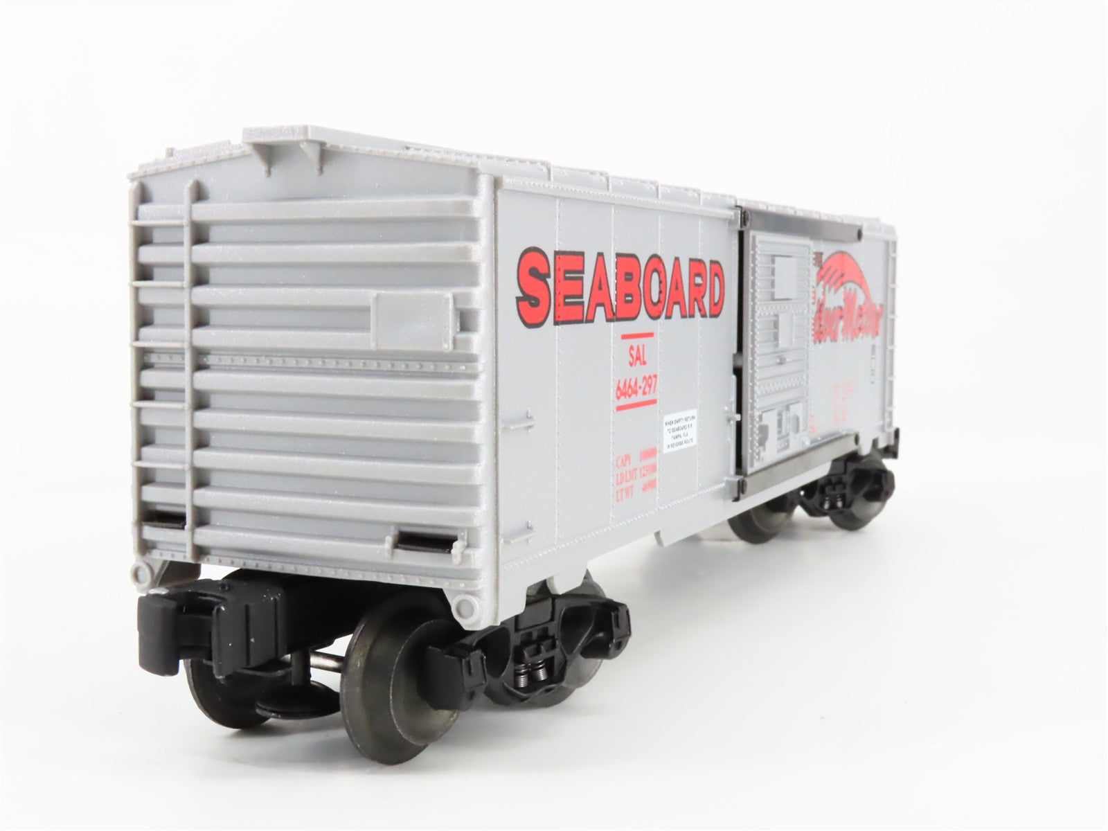 O Scale Lionel 6-19290 SAL Seaboard 40' Box Car 6464-297 RTR