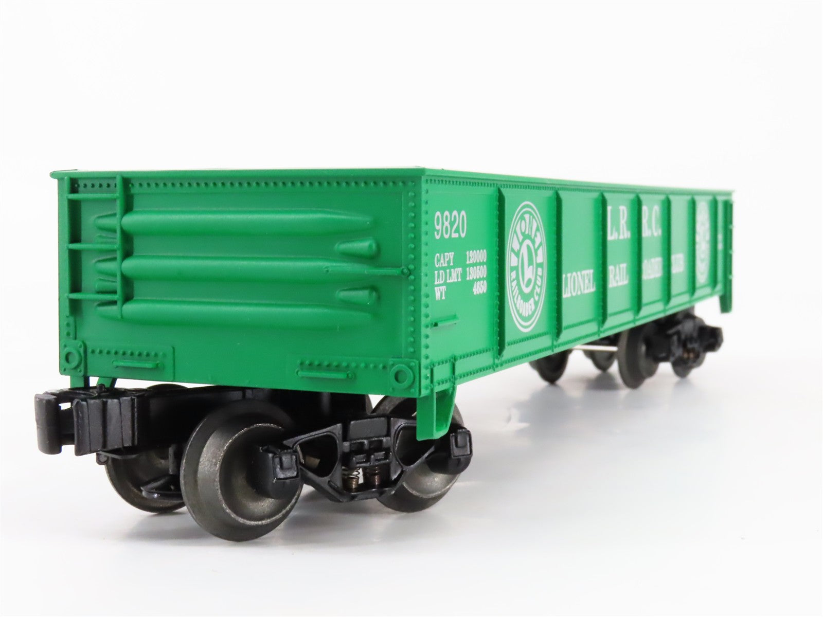 O Scale Lionel 6-19966 LRRC Lionel Railroader Club Gondola 9820 RTR