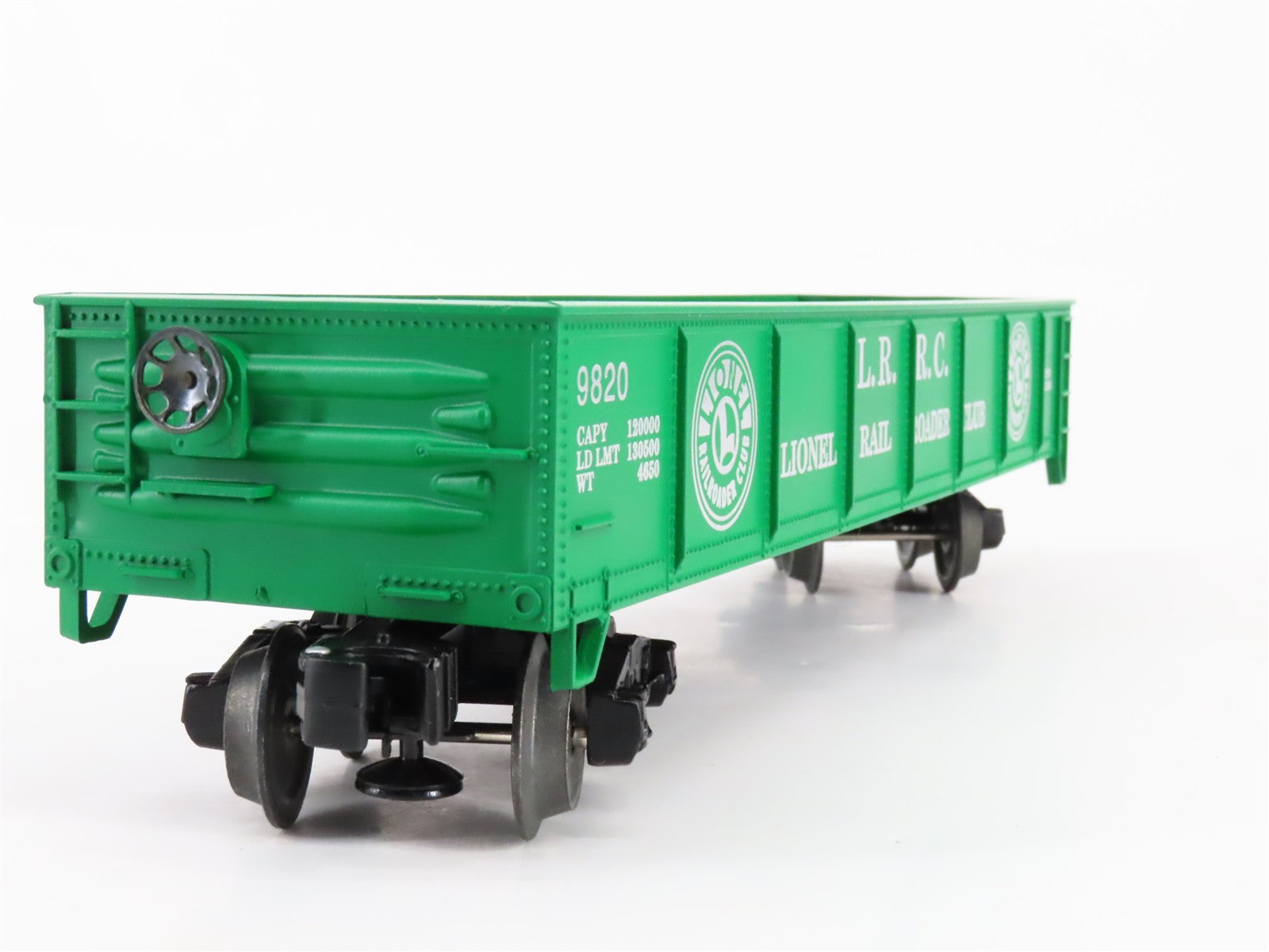 O Scale Lionel 6-19966 LRRC Lionel Railroader Club Gondola 9820 RTR