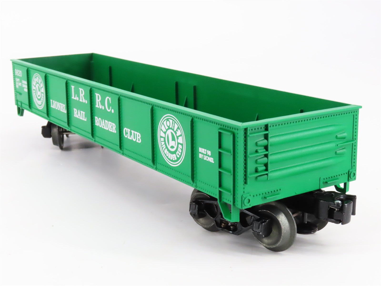 O Scale Lionel 6-19966 LRRC Lionel Railroader Club Gondola 9820 RTR