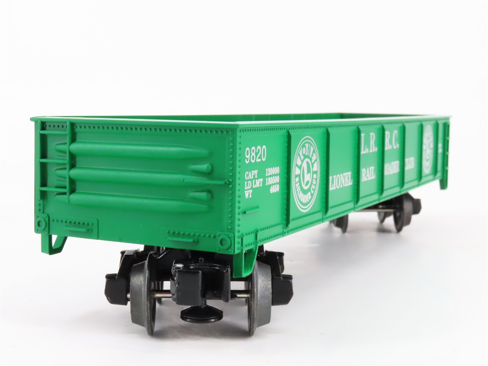 O Scale Lionel 6-19966 LRRC Lionel Railroader Club Gondola 9820 RTR