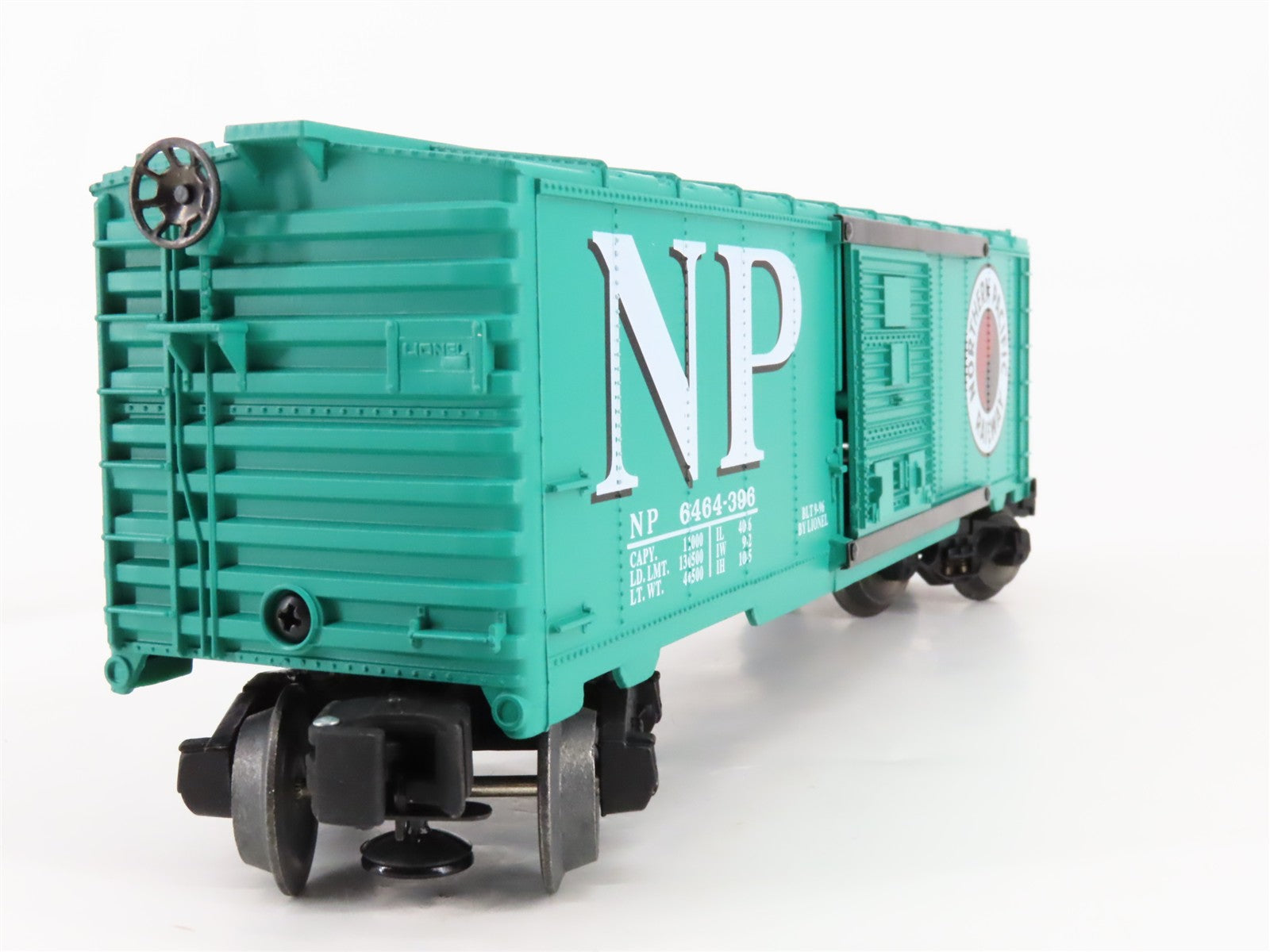 O Scale Lionel 6-19284 NP Northern Pacific Box Car 6464-396 RTR