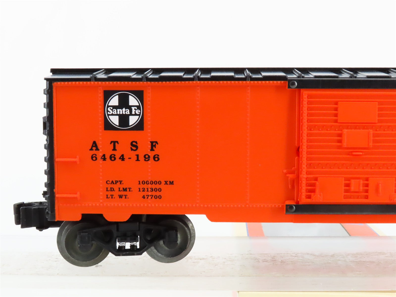 O Scale Lionel 6-19282 ATSF Santa Fe Box Car 6464-196 RTR