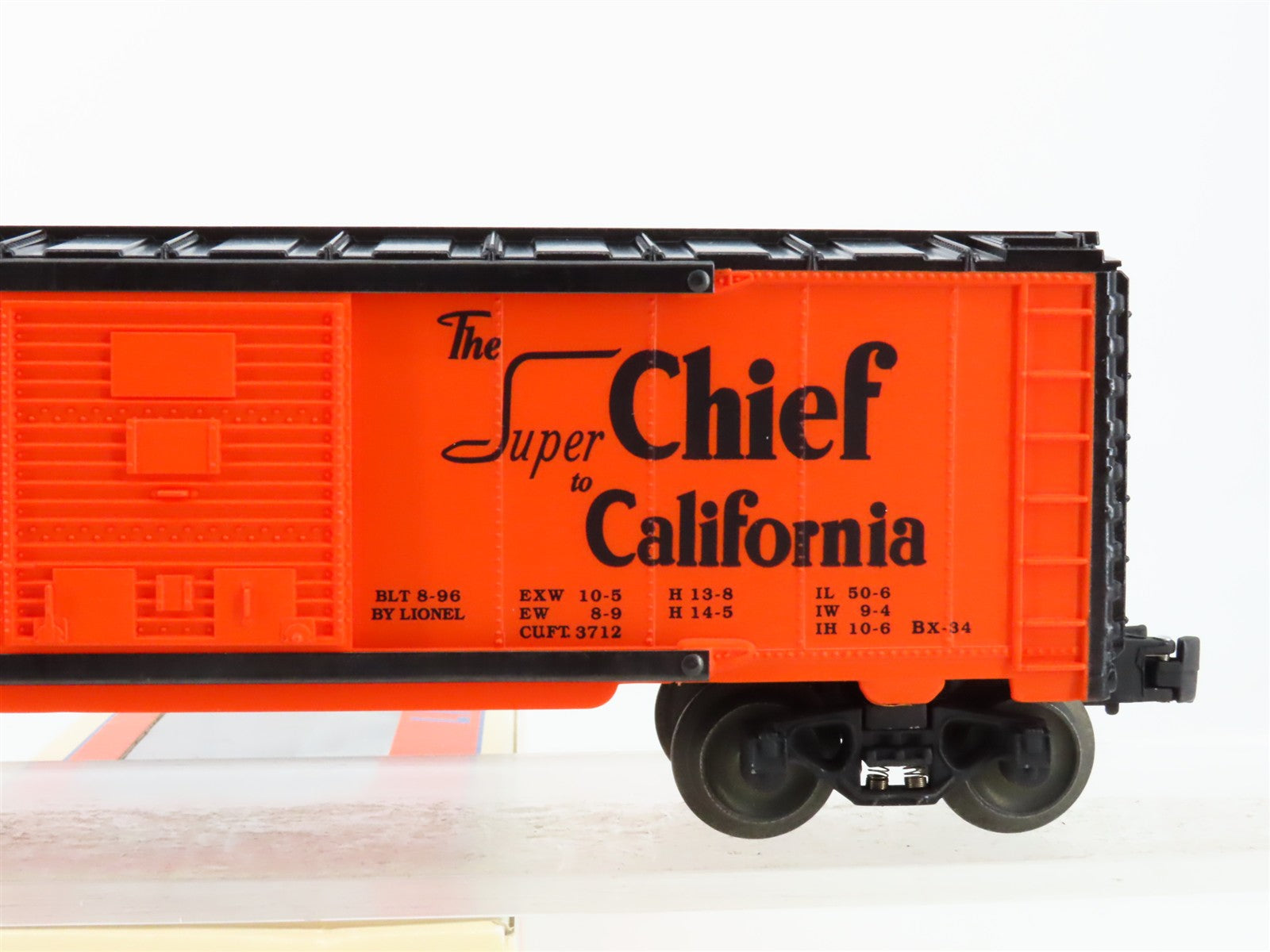 O Scale Lionel 6-19282 ATSF Santa Fe Box Car 6464-196 RTR