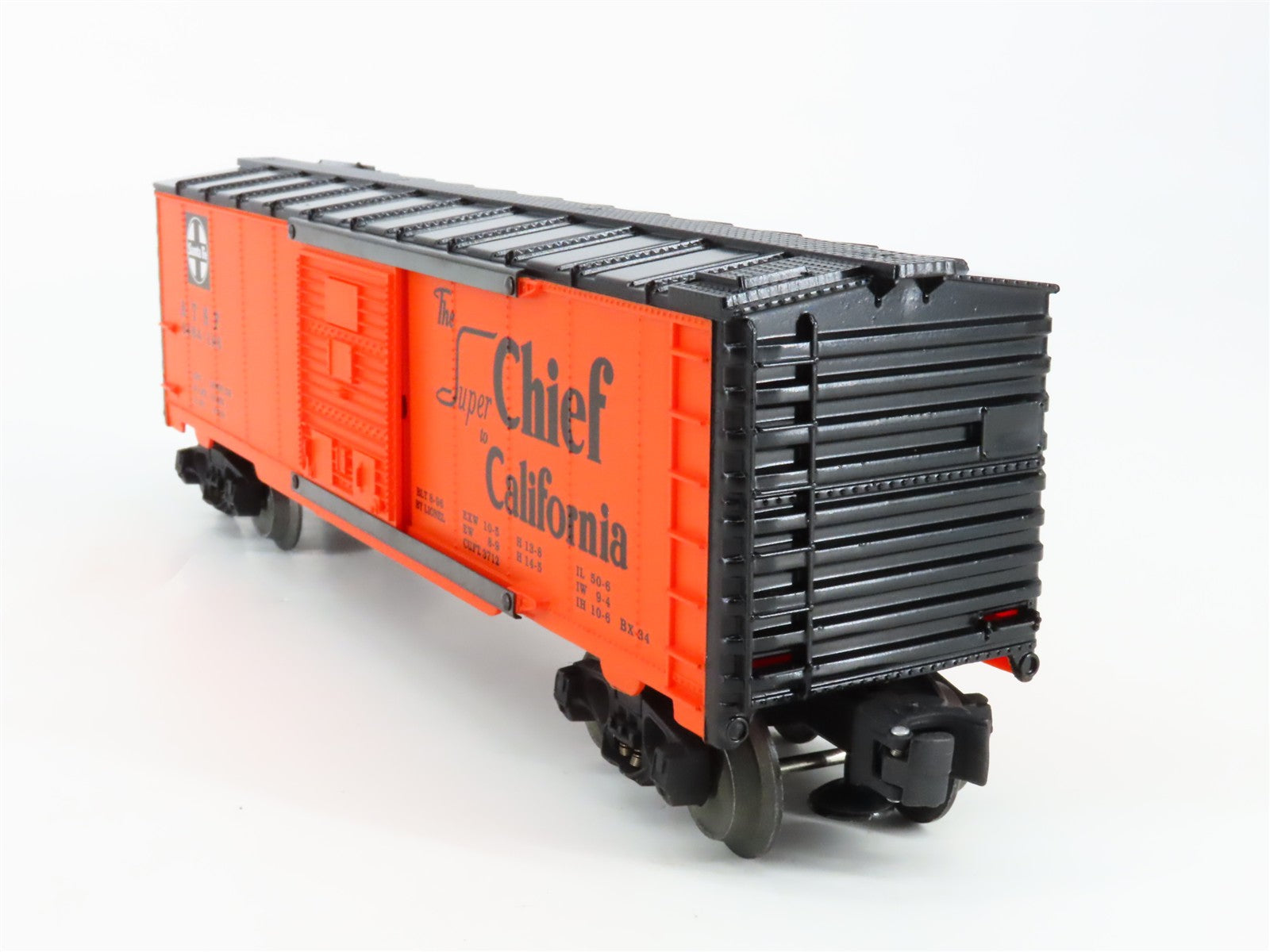O Scale Lionel 6-19282 ATSF Santa Fe Box Car 6464-196 RTR