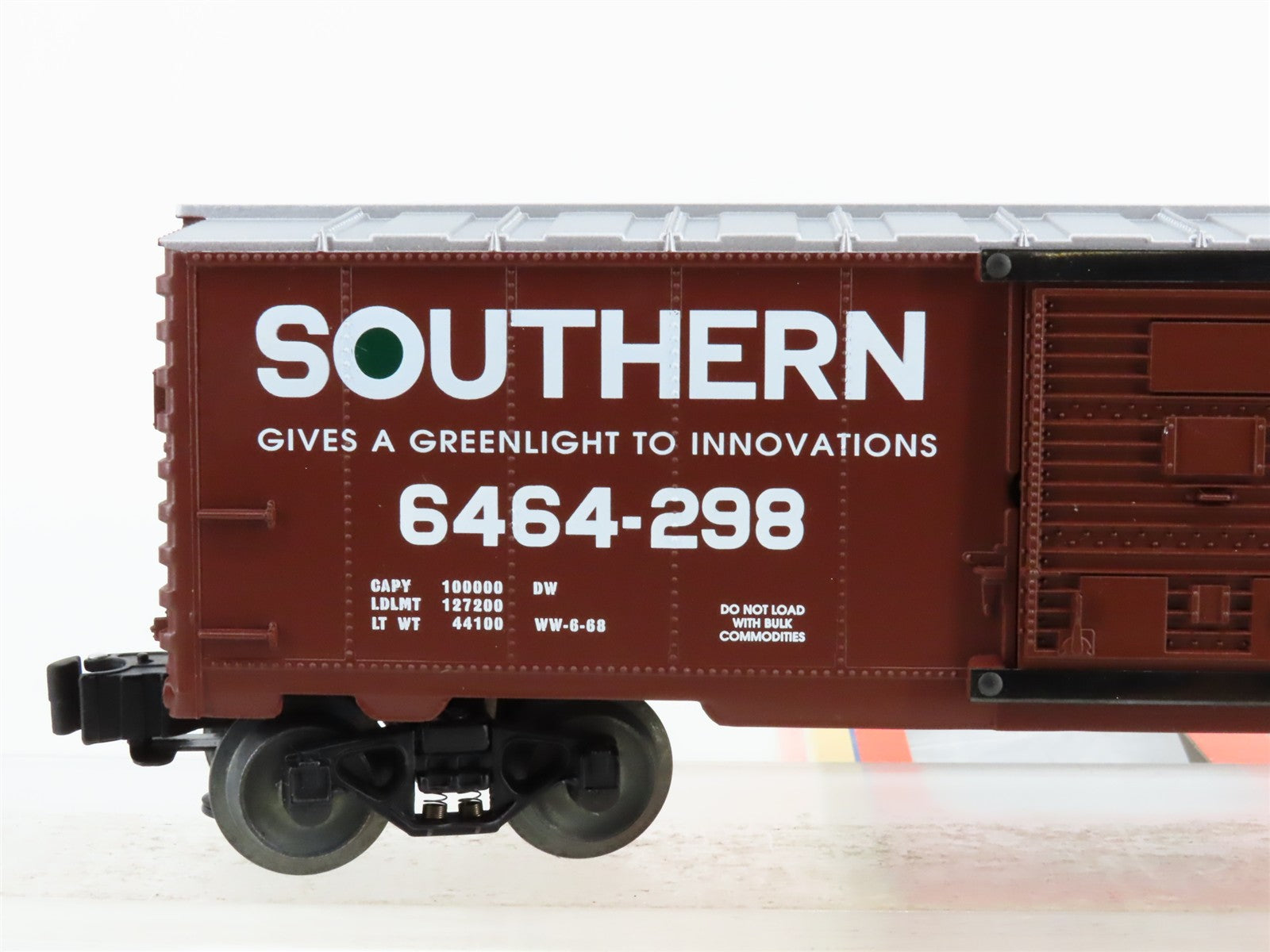 O Scale Lionel 6-229214 Southern Railway Box Car 6464-298 RTR