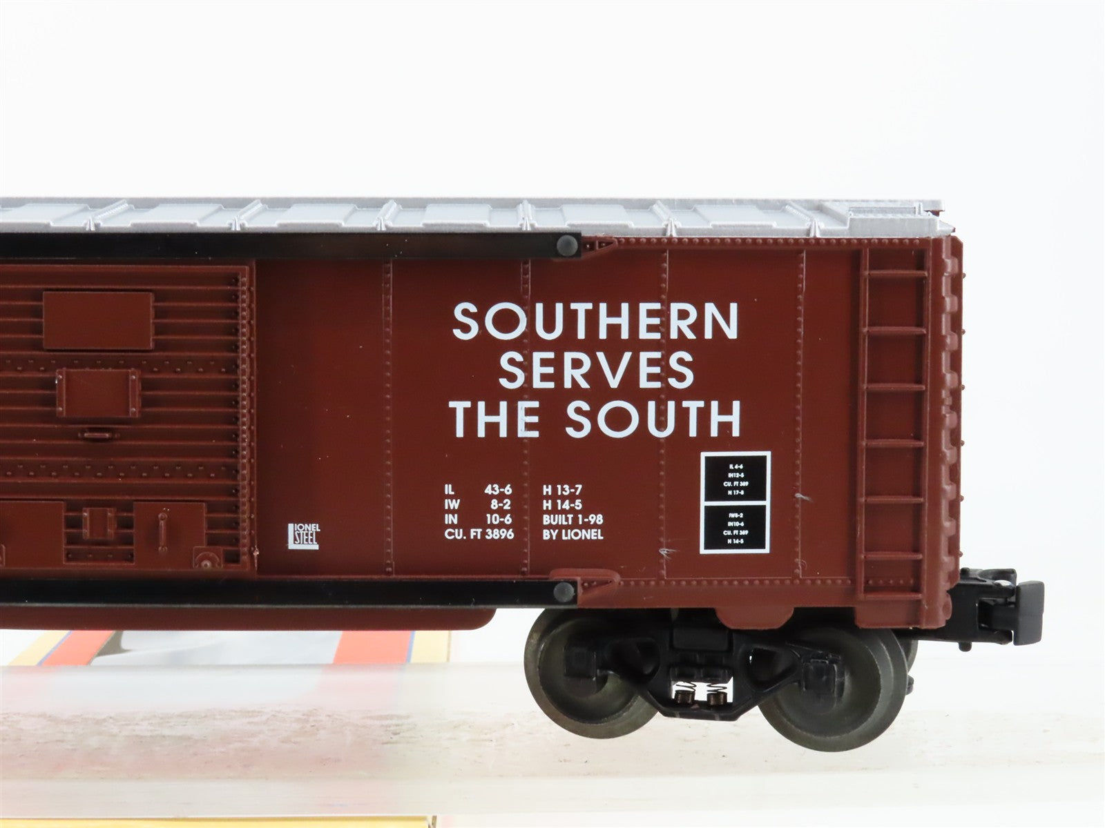 O Scale Lionel 6-229214 Southern Railway Box Car 6464-298 RTR