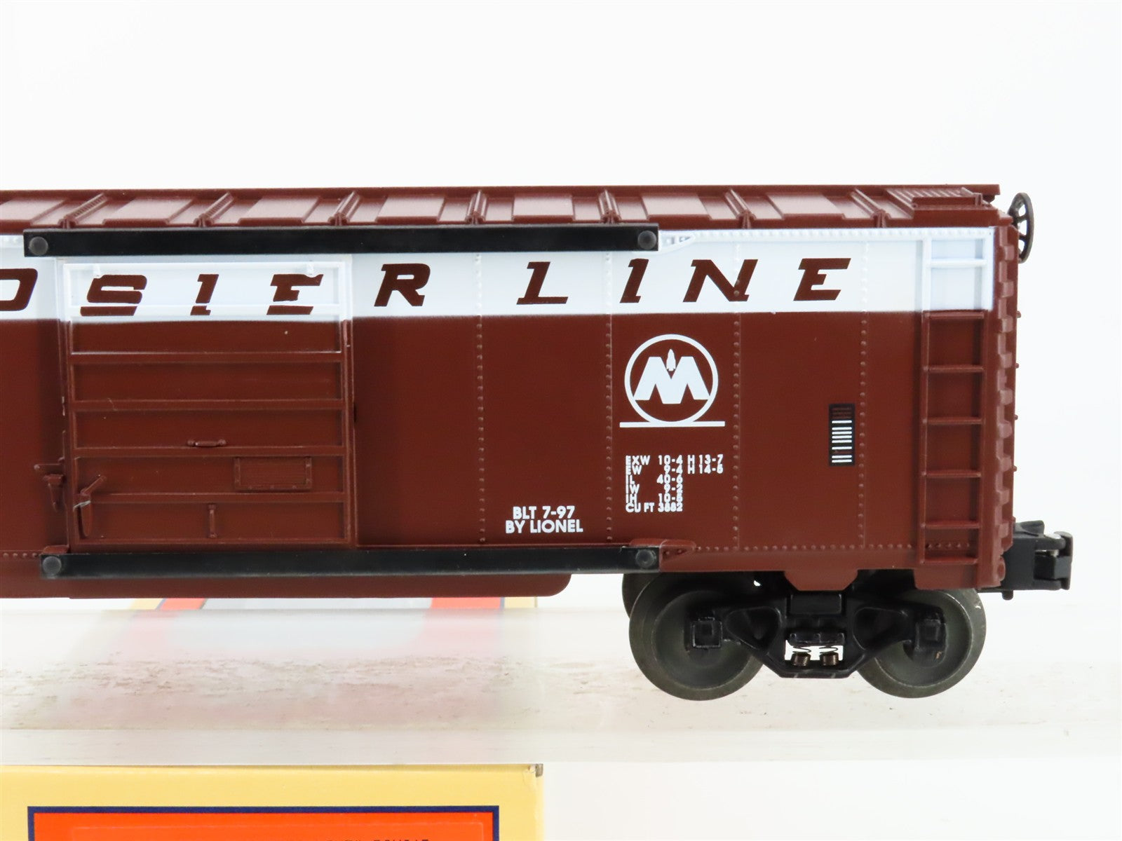 O Scale Lionel 6-19289 MON Monon Box Car 6464-197 RTR