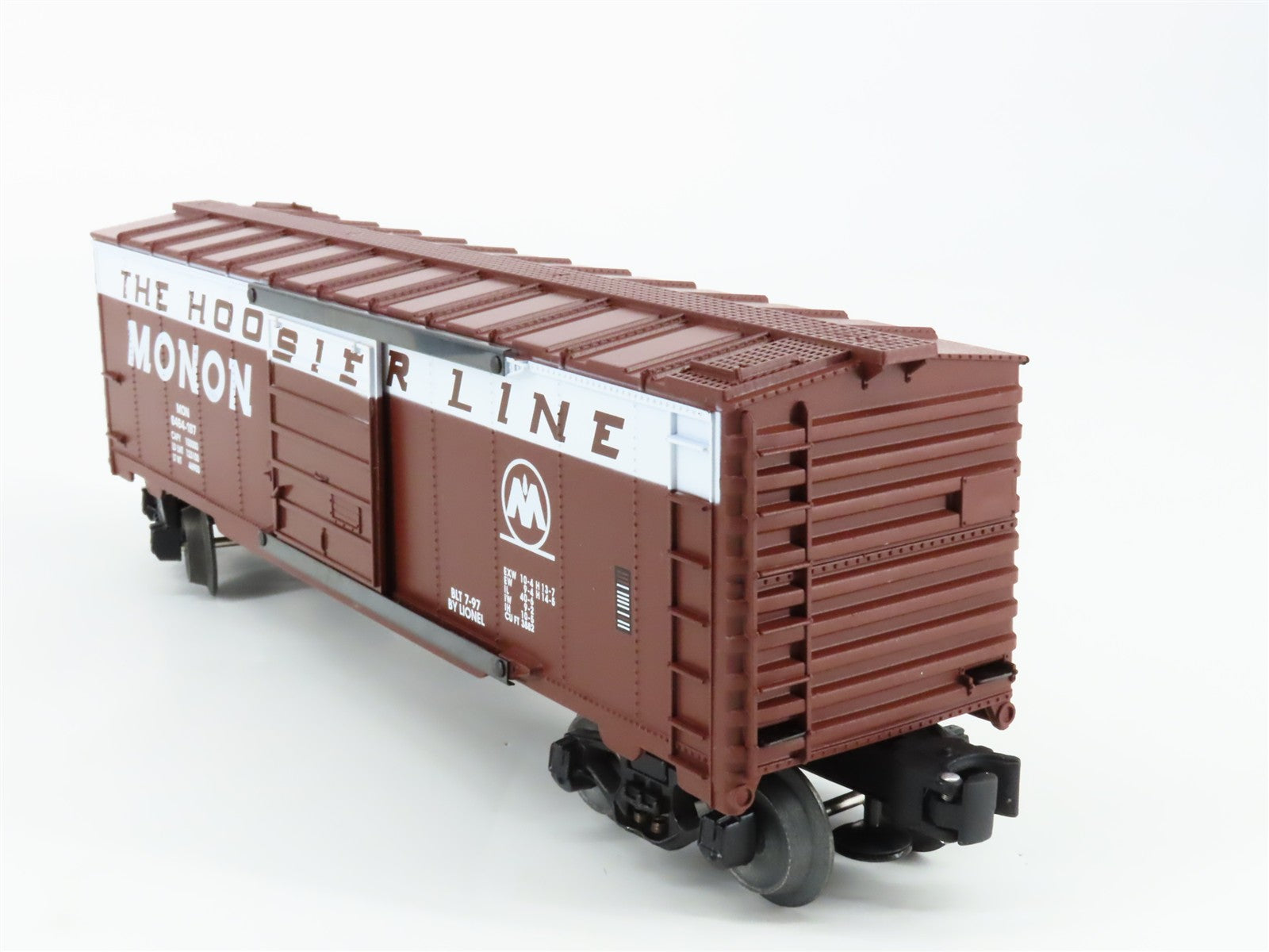 O Scale Lionel 6-19289 MON Monon Box Car 6464-197 RTR