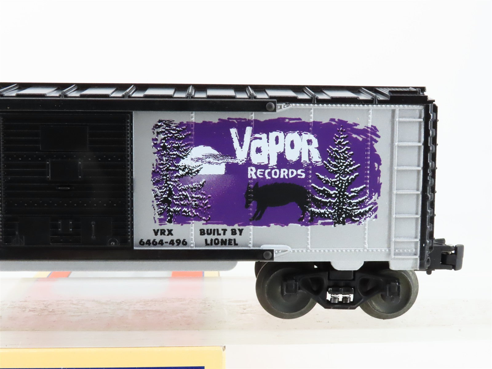 O Scale Lionel 6-29218 VRX Vapor Records Box Car 6464-496 RTR