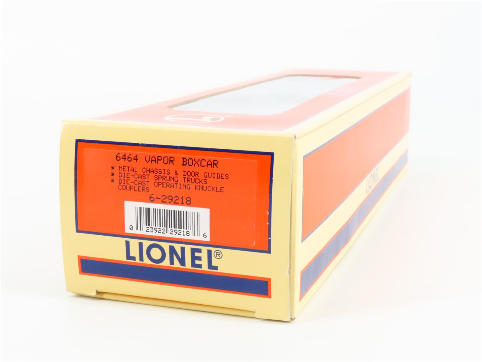 O Scale Lionel 6-29218 VRX Vapor Records Box Car 6464-496 RTR