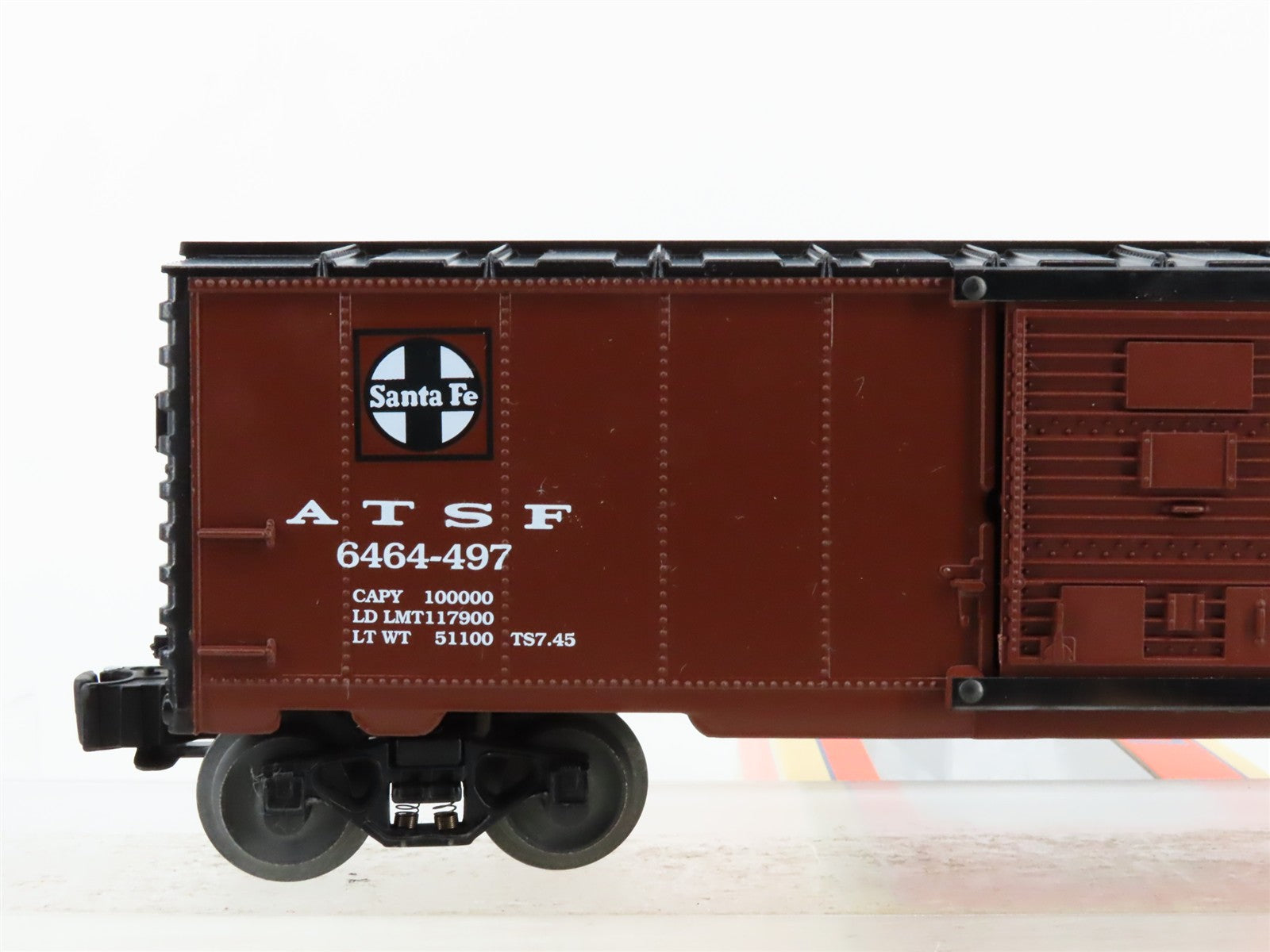 O Scale Lionel 6-29202 ATSF Santa Fe Box Car 6464-497 RTR