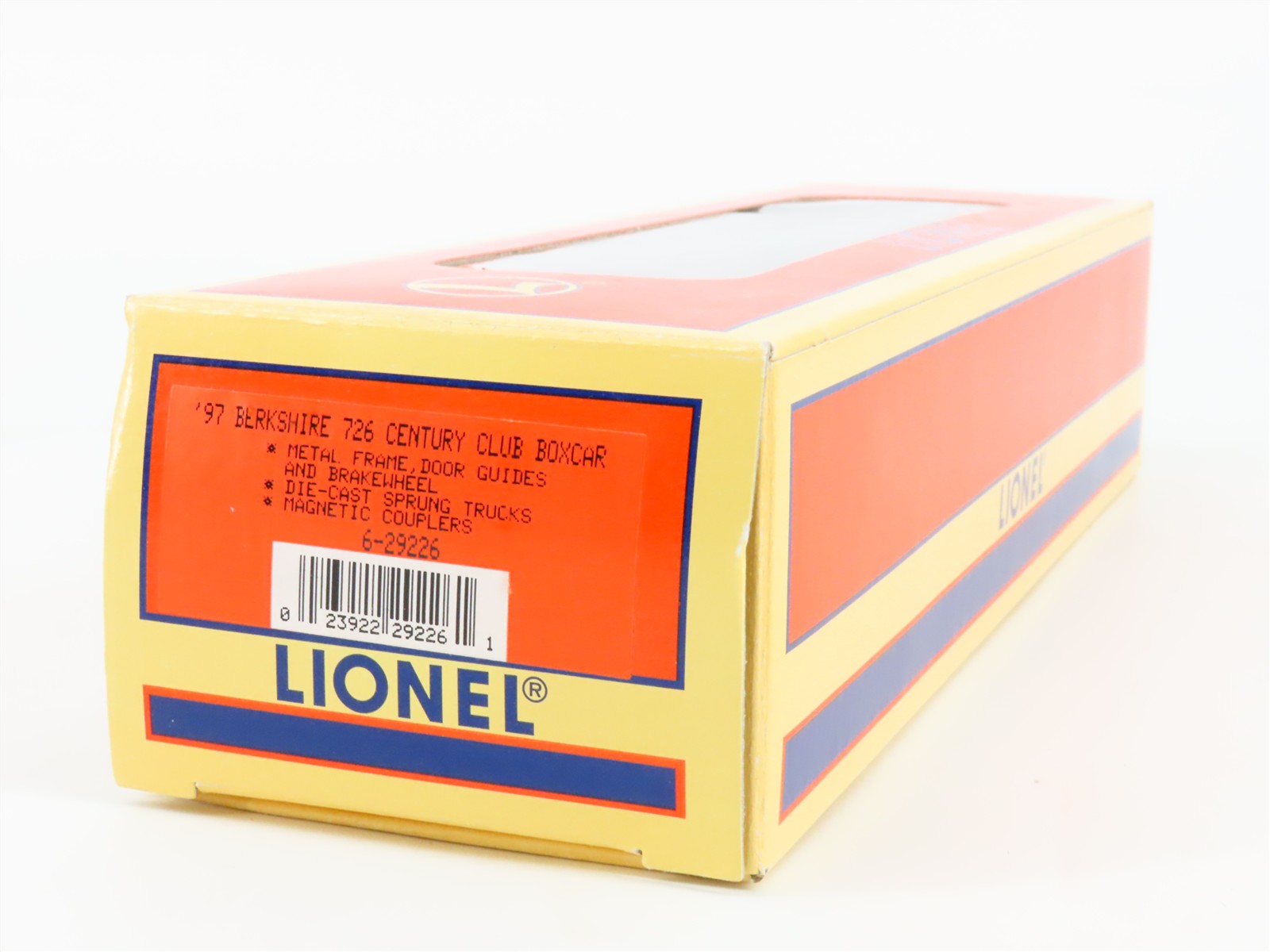 O Scale Lionel 6-29226 Lionel Lines Box Car 726 RTR
