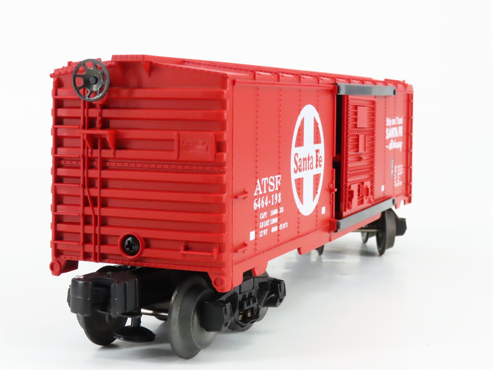 O Scale Lionel 6-29213 ATSF Santa Fe 40' Box Car 6464-198 RTR