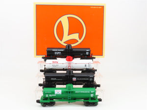 O Gauge 3-Rail Lionel 6-26936 UP/Sinclair/Getty/Phillips Die-Cast Tankcar 4-Pack