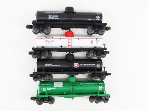 O Gauge 3-Rail Lionel 6-26936 UP/Sinclair/Getty/Phillips Die-Cast Tankcar 4-Pack
