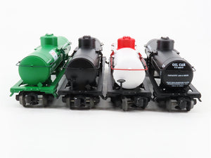 O Gauge 3-Rail Lionel 6-26936 UP/Sinclair/Getty/Phillips Die-Cast Tankcar 4-Pack