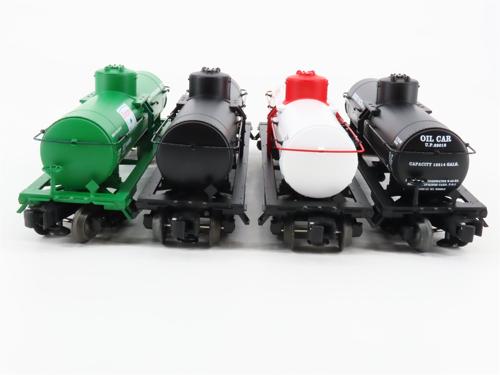O Gauge 3-Rail Lionel 6-26936 UP/Sinclair/Getty/Phillips Die-Cast Tankcar 4-Pack