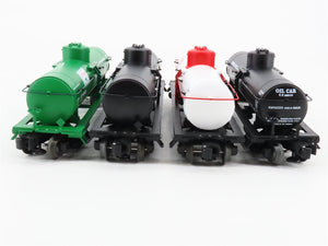 O Gauge 3-Rail Lionel 6-26936 UP/Sinclair/Getty/Phillips Die-Cast Tankcar 4-Pack