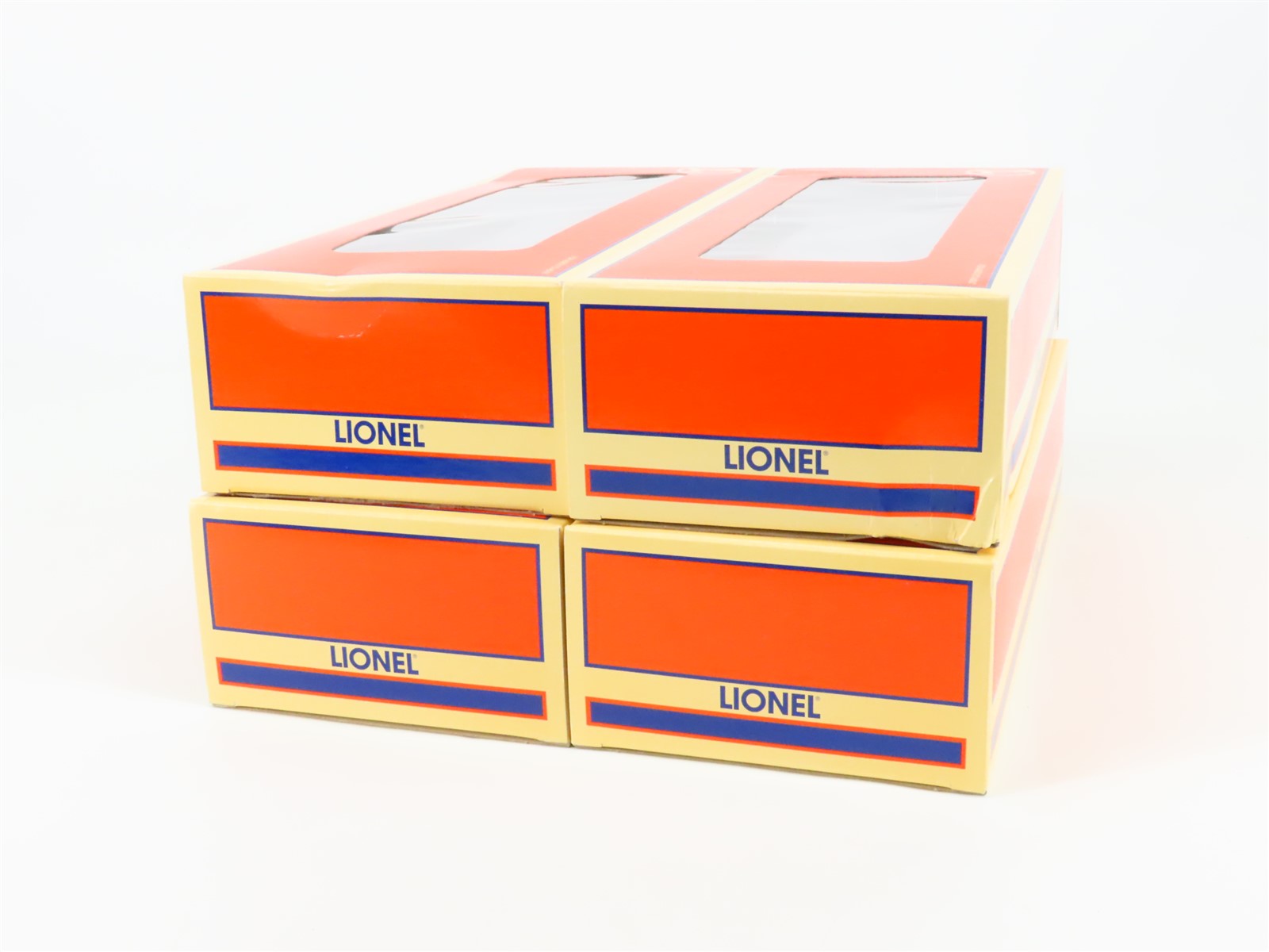 O Gauge 3-Rail Lionel 6-21761 BC 6565 B&M Boston & Maine Boxcar 4-Car Pack