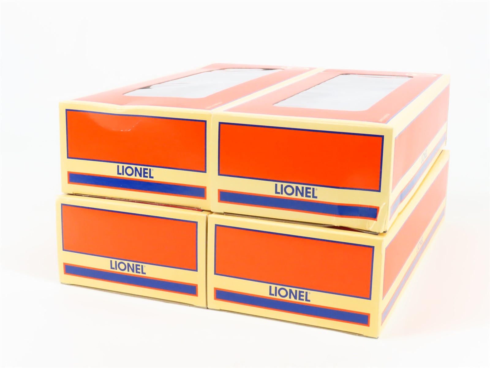 O Gauge 3-Rail Lionel 6-21761 BC 6565 B&M Boston & Maine Boxcar 4-Car Pack