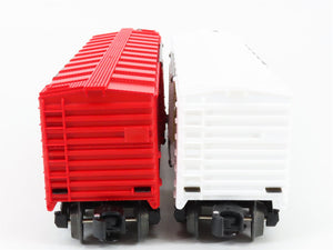 O Gauge 3-Rail Lionel 6-29281 6464 CNJ/LV Overstamped Conrail Boxcar 2-Pack