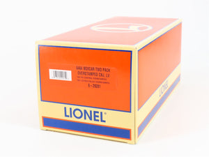 O Gauge 3-Rail Lionel 6-29281 6464 CNJ/LV Overstamped Conrail Boxcar 2-Pack