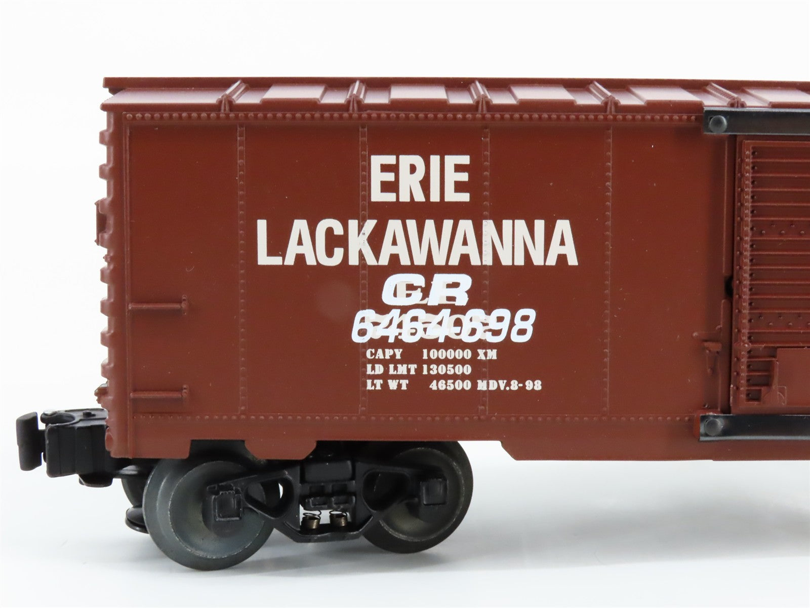 O Scale Lionel 6-21756 Overstamped CR/PC 40' Box Car 2-Pack RTR