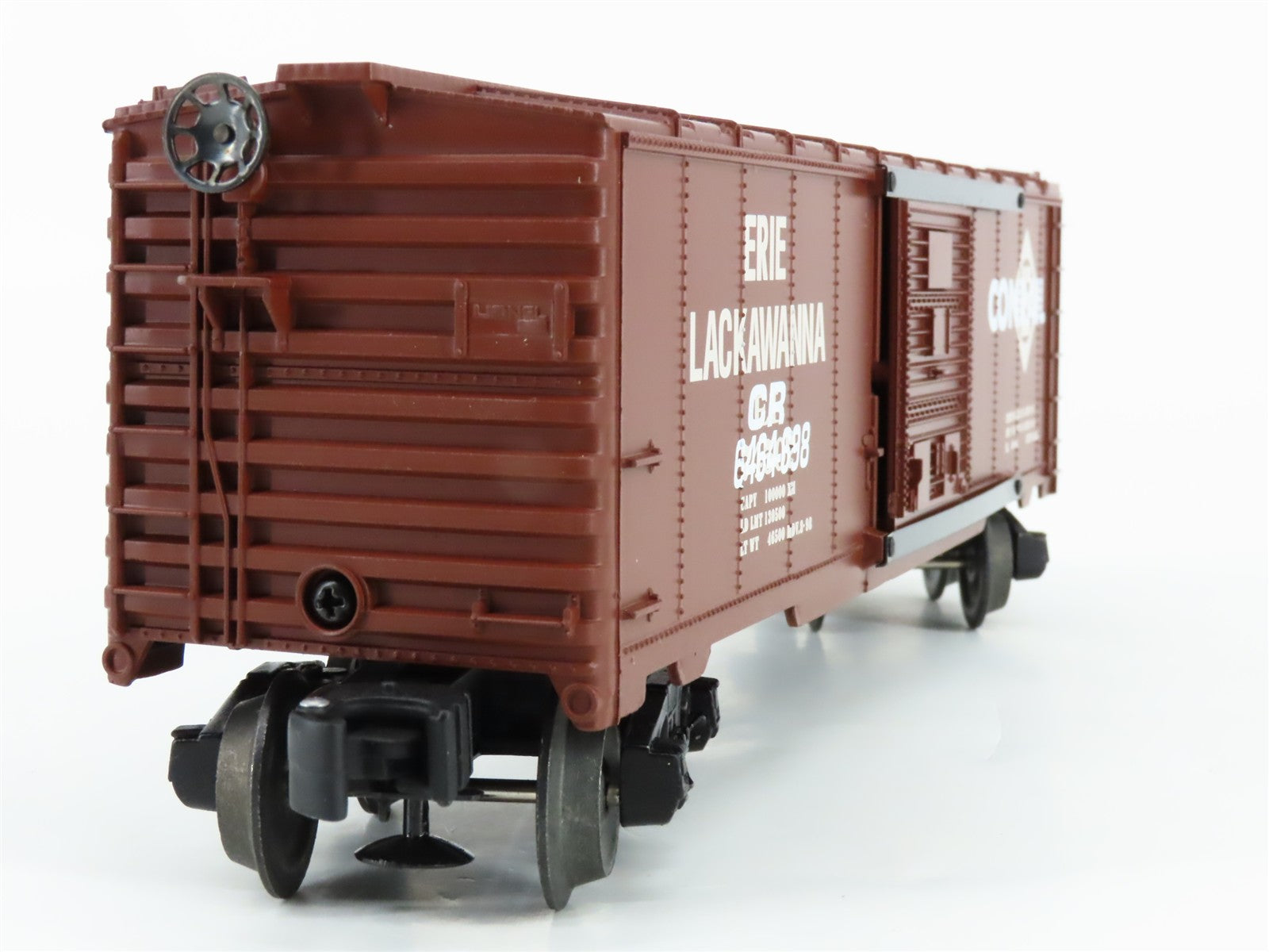 O Scale Lionel 6-21756 Overstamped CR/PC 40' Box Car 2-Pack RTR