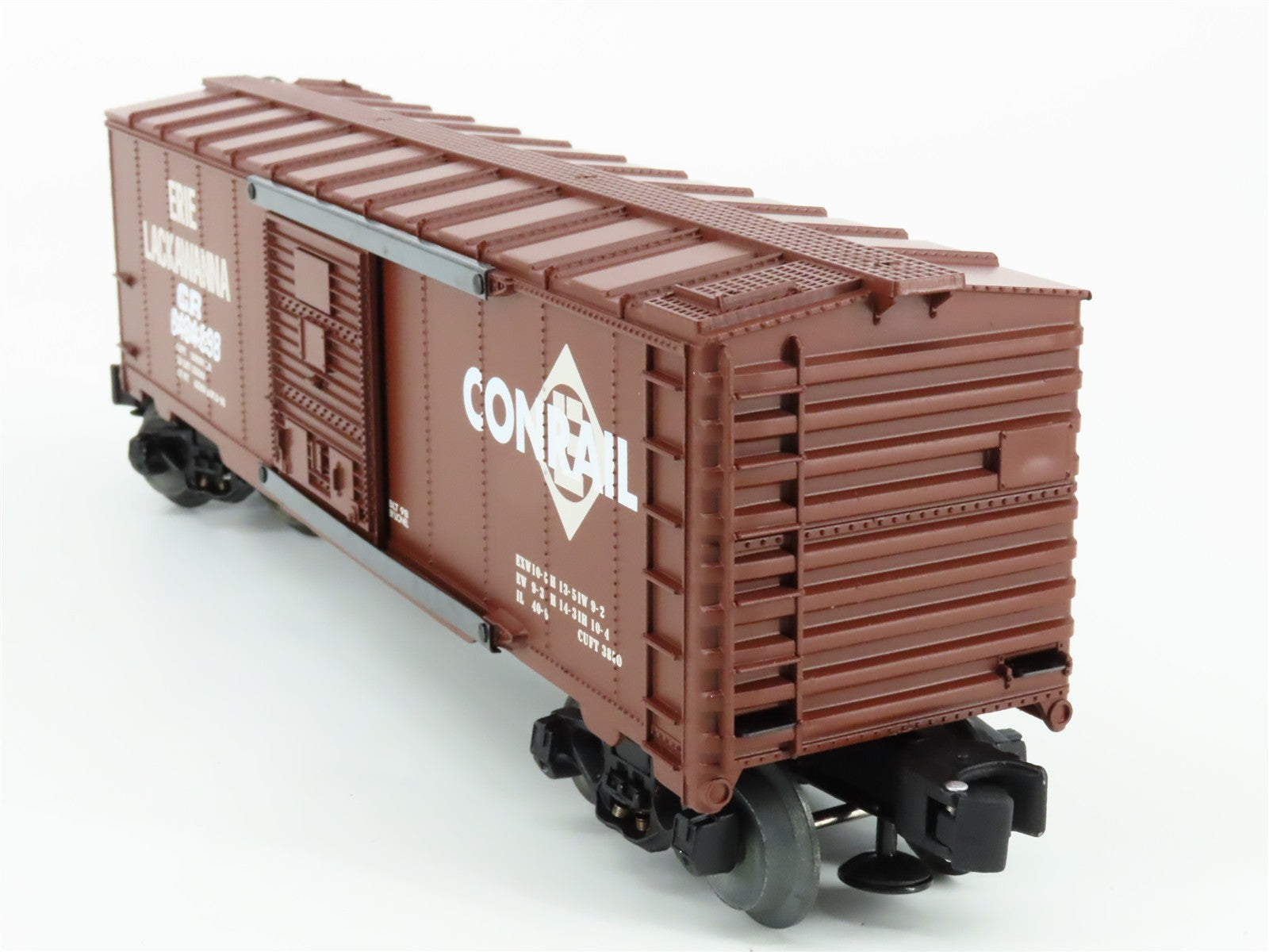 O Scale Lionel 6-21756 Overstamped CR/PC 40' Box Car 2-Pack RTR