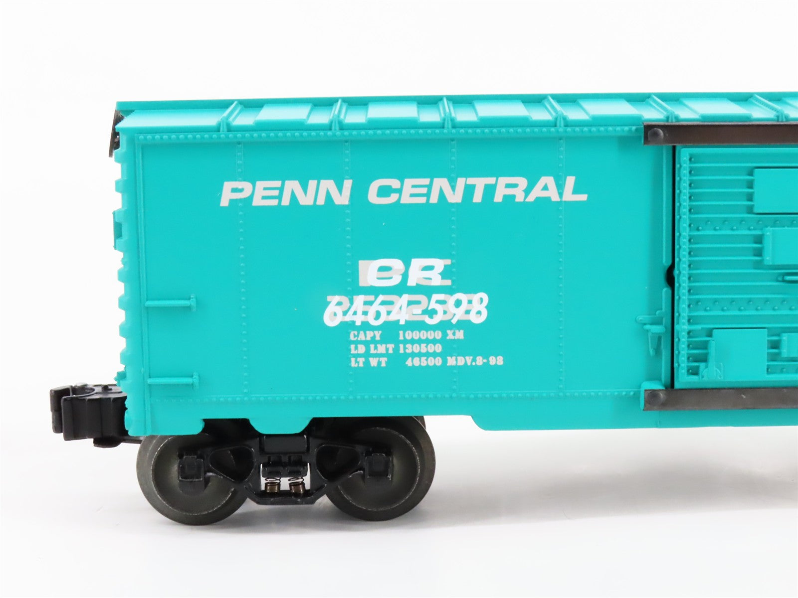 O Scale Lionel 6-21756 Overstamped CR/PC 40' Box Car 2-Pack RTR