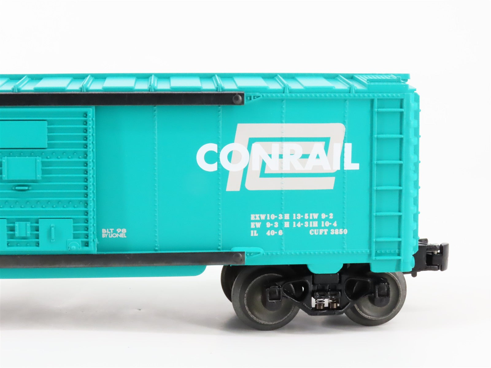 O Scale Lionel 6-21756 Overstamped CR/PC 40' Box Car 2-Pack RTR