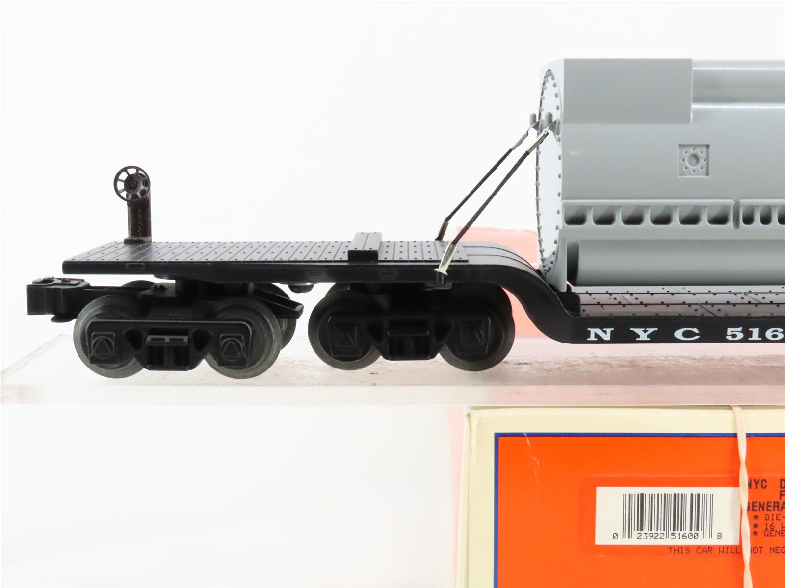 O Scale Lionel 6-51600 NYC New York Central Depressed-Center Flat Car 51600 RTR