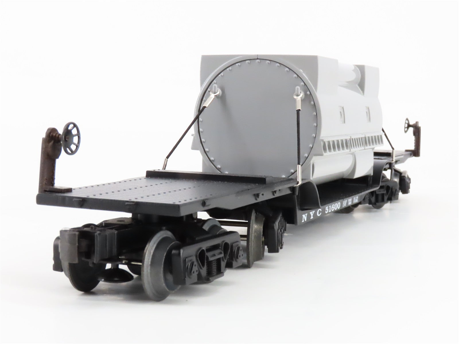 O Scale Lionel 6-51600 NYC New York Central Depressed-Center Flat Car 51600 RTR