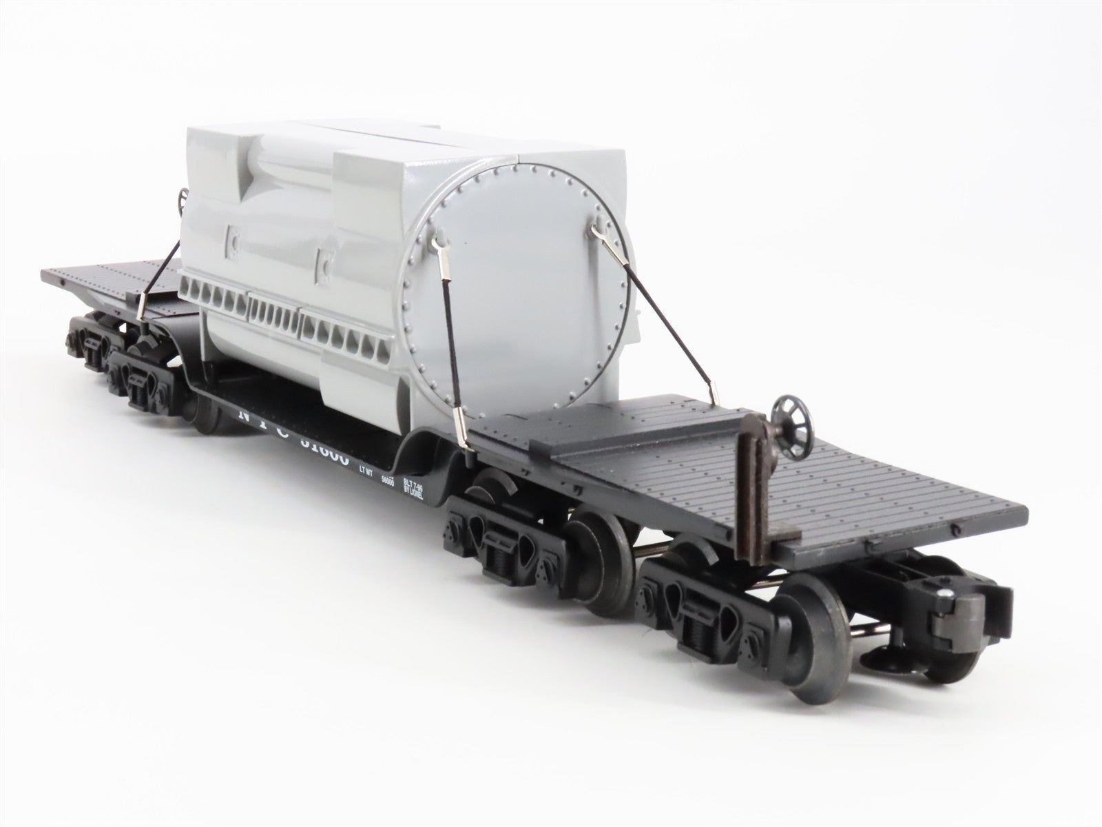 O Scale Lionel 6-51600 NYC New York Central Depressed-Center Flat Car 51600 RTR