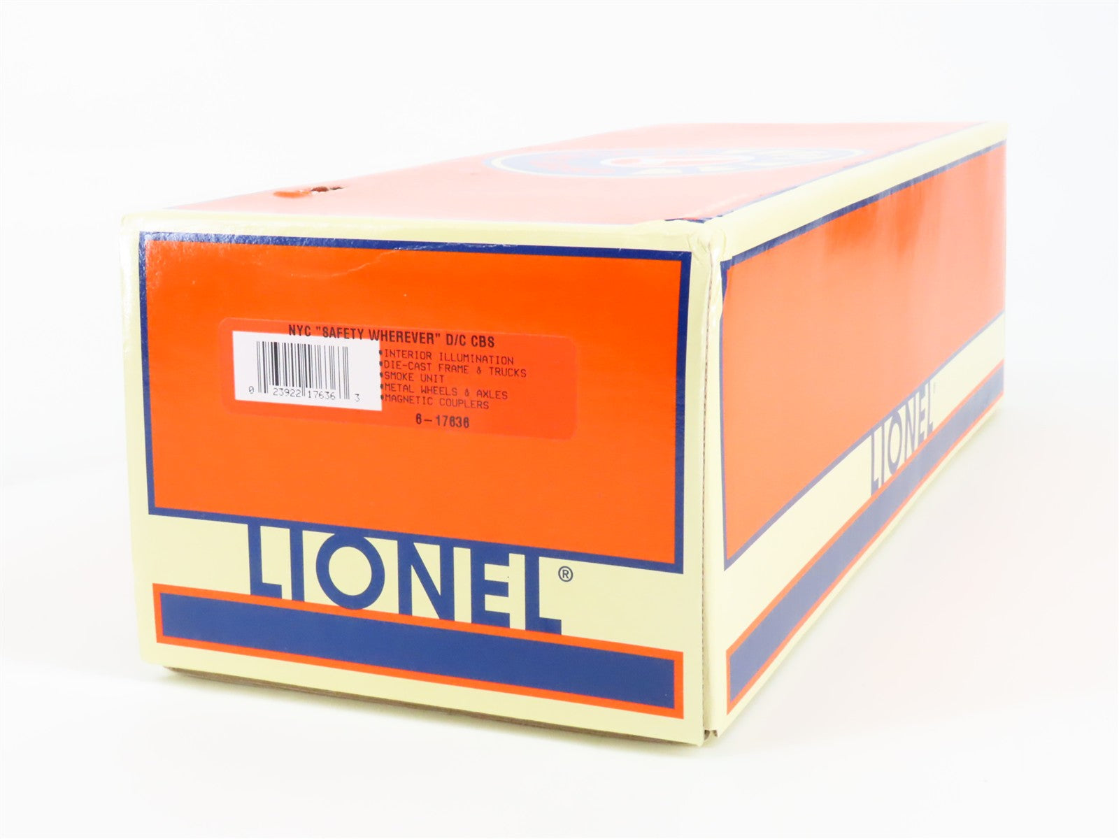 O Scale Lionel 6-17636 NYC New York Central Wood-Sheathed Caboose Lighted RTR