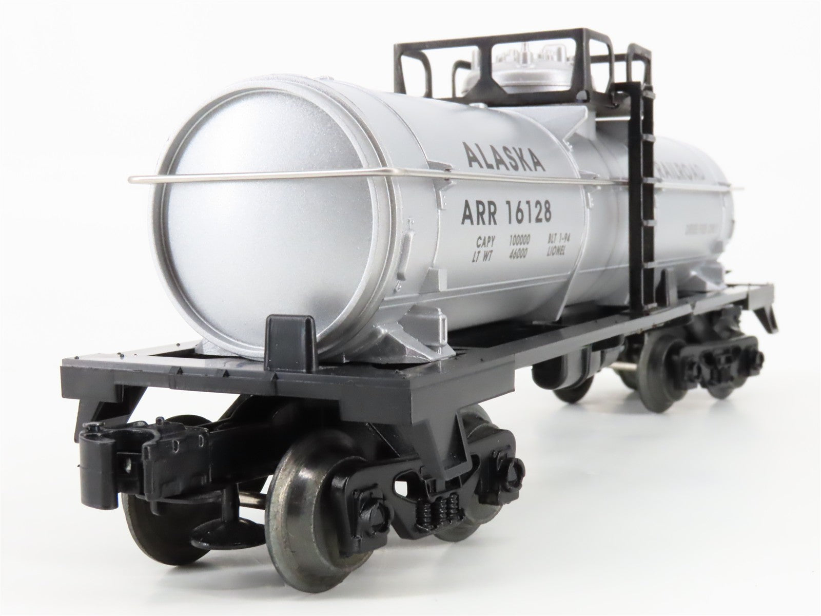O Scale Lionel 6-16128 ARR Alaska Railroad Tank Car 16128 RTR