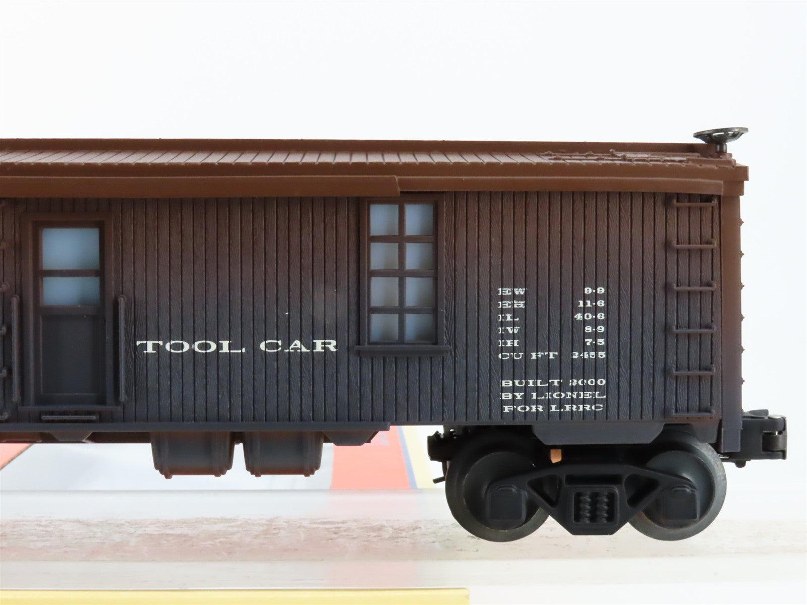 O Scale Lionel 6-19992 WUTX Western Union Telegraph Co. 40' Box Car Lighted RTR