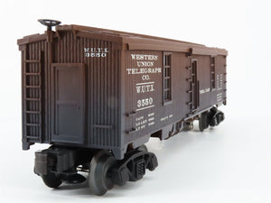 O Scale Lionel 6-19992 WUTX Western Union Telegraph Co. 40' Box Car Lighted RTR