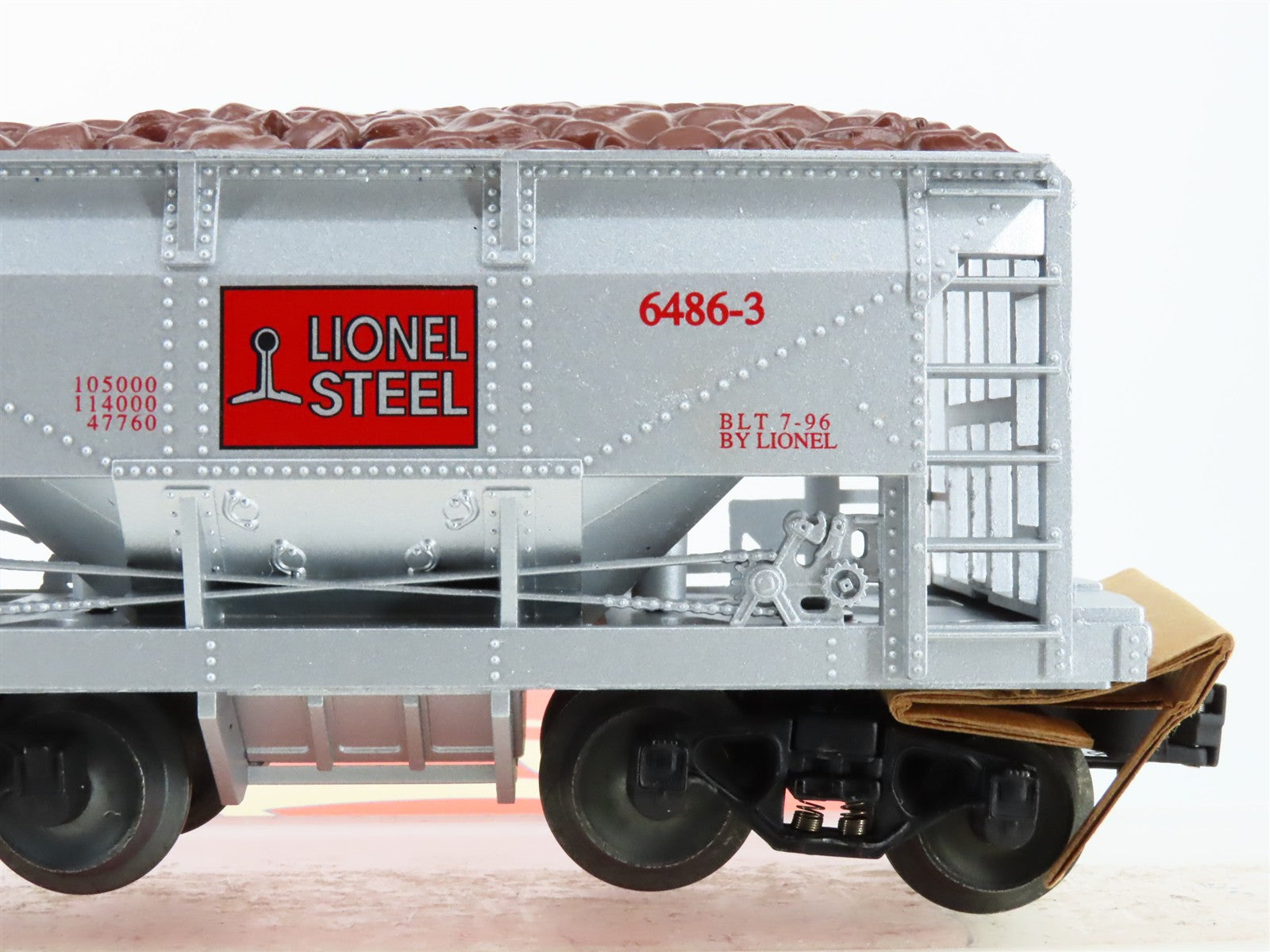 O Scale Lionel 6-51502 Lionel Steel Ore/Coal Wagon 6486-3 RTR