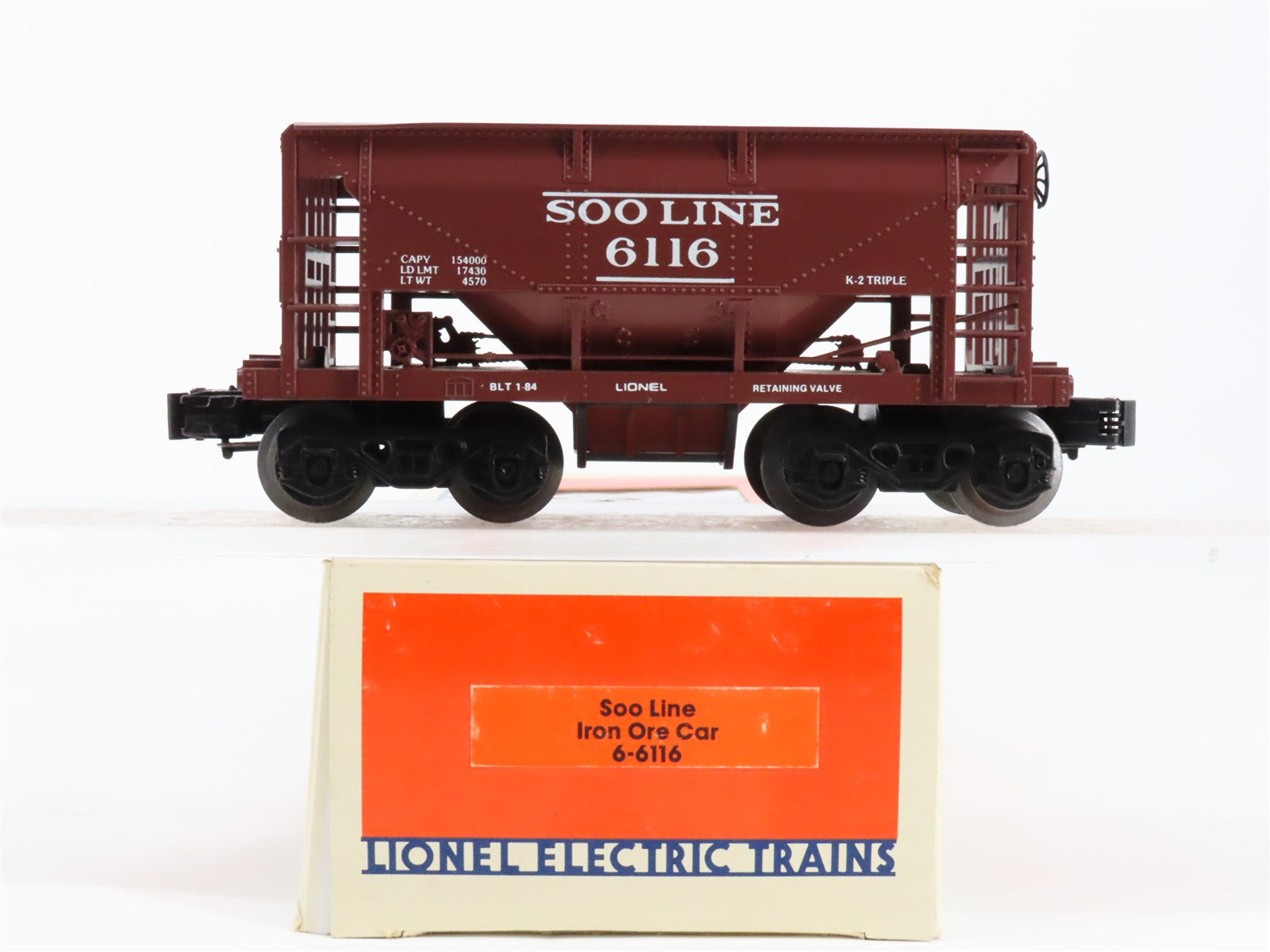 O Scale Lionel 6-6116 Soo Line Hopper 6116 RTR