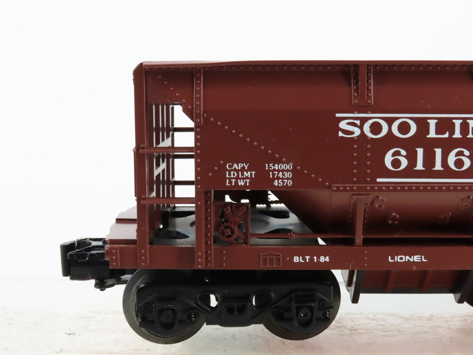 O Scale Lionel 6-6116 Soo Line Hopper 6116 RTR
