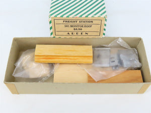 HO 1/87 Scale Arden Kit 501 Wood Monitor Roof Freight Station Structure