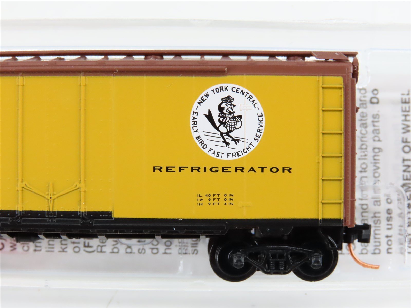 N Micro-Trains MTL 21440 NYRX New York Central Early Bird Mechanical Reefer 2507
