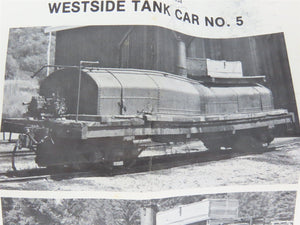 HOn3 Scale Rio Grande Models Kit No 5 Westside Tank Car