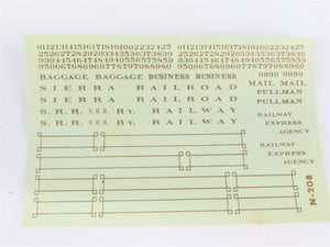 HO Scale Ulrich Kit 931-801 SRR Sierra Railroad Coach Passenger Car