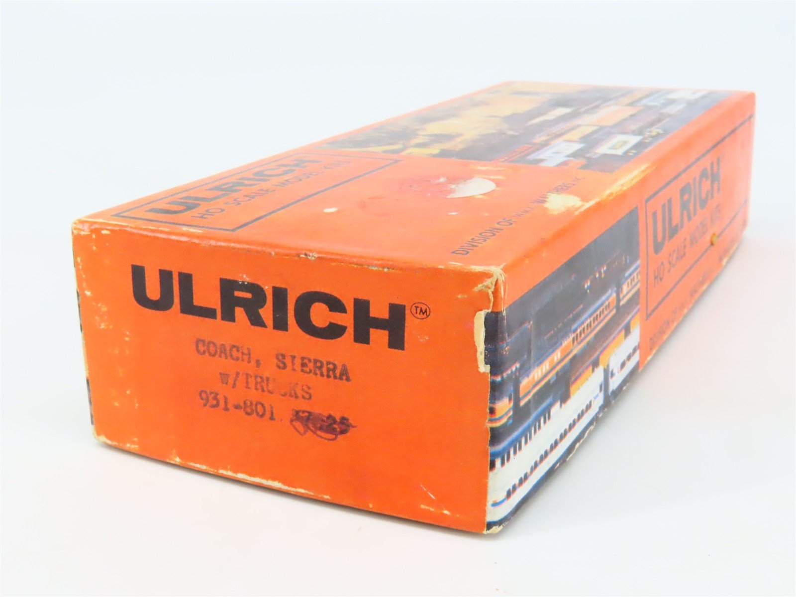 HO Scale Ulrich Kit 931-801 SRR Sierra Railroad Coach Passenger Car