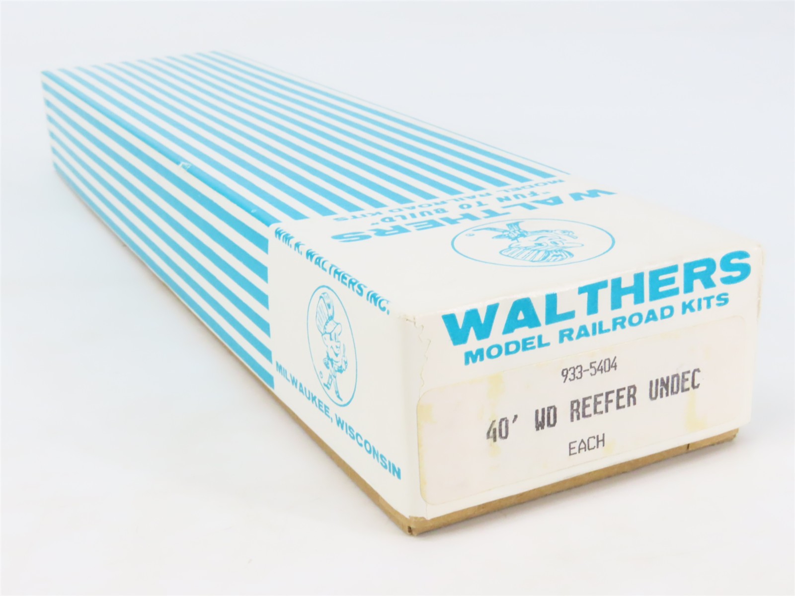 O Scale 2-Rail Walthers Kit 933-5404 Undecorated 40' Wood Reefer